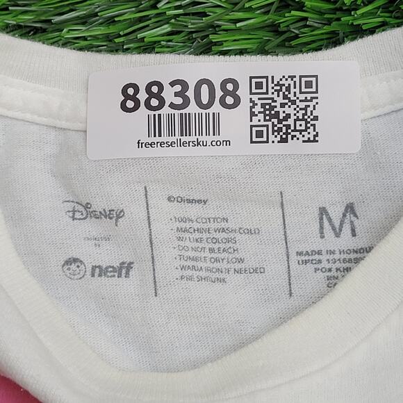 Disney x NEFF Mickey Mouse Shirt Medium 19x26 White - Picture 6 of 15